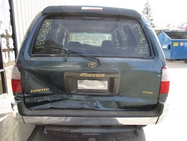 1996 TOYOTA 4RUNNER LIMITED GREEN 3.4L AT 4WD Z15031